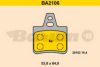 BARUM BA2106 Brake Pad Set, disc brake